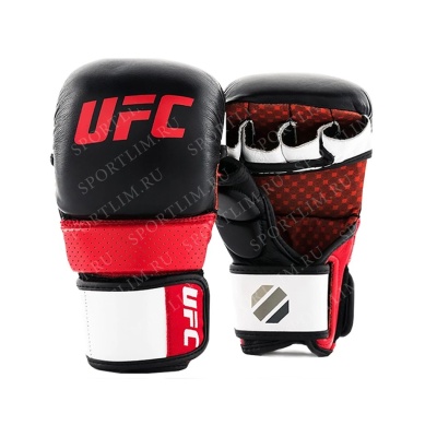 Перчатки для спарринга PRO красно-черные, S/M UFC UHK-69963